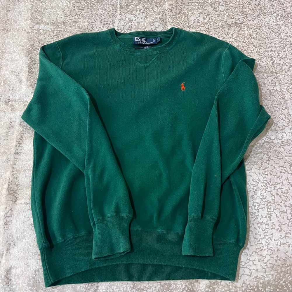 POLO MENS Lg sweater, EUC
